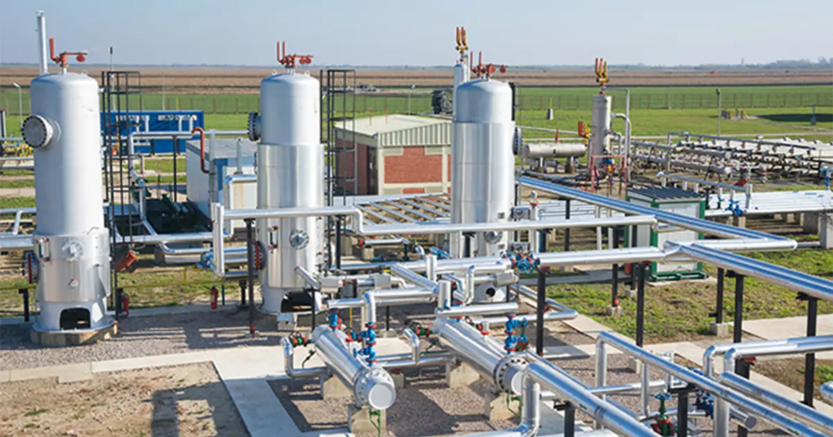 Industrial gas processing plant — the proven engineering basis for FARST technology